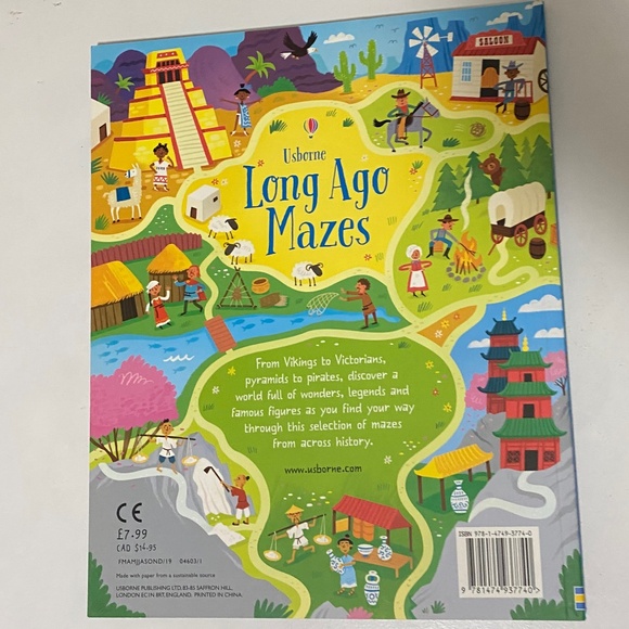 Usborne Mazes Book 💛2 for 10💛 - Picture 2 of 3
